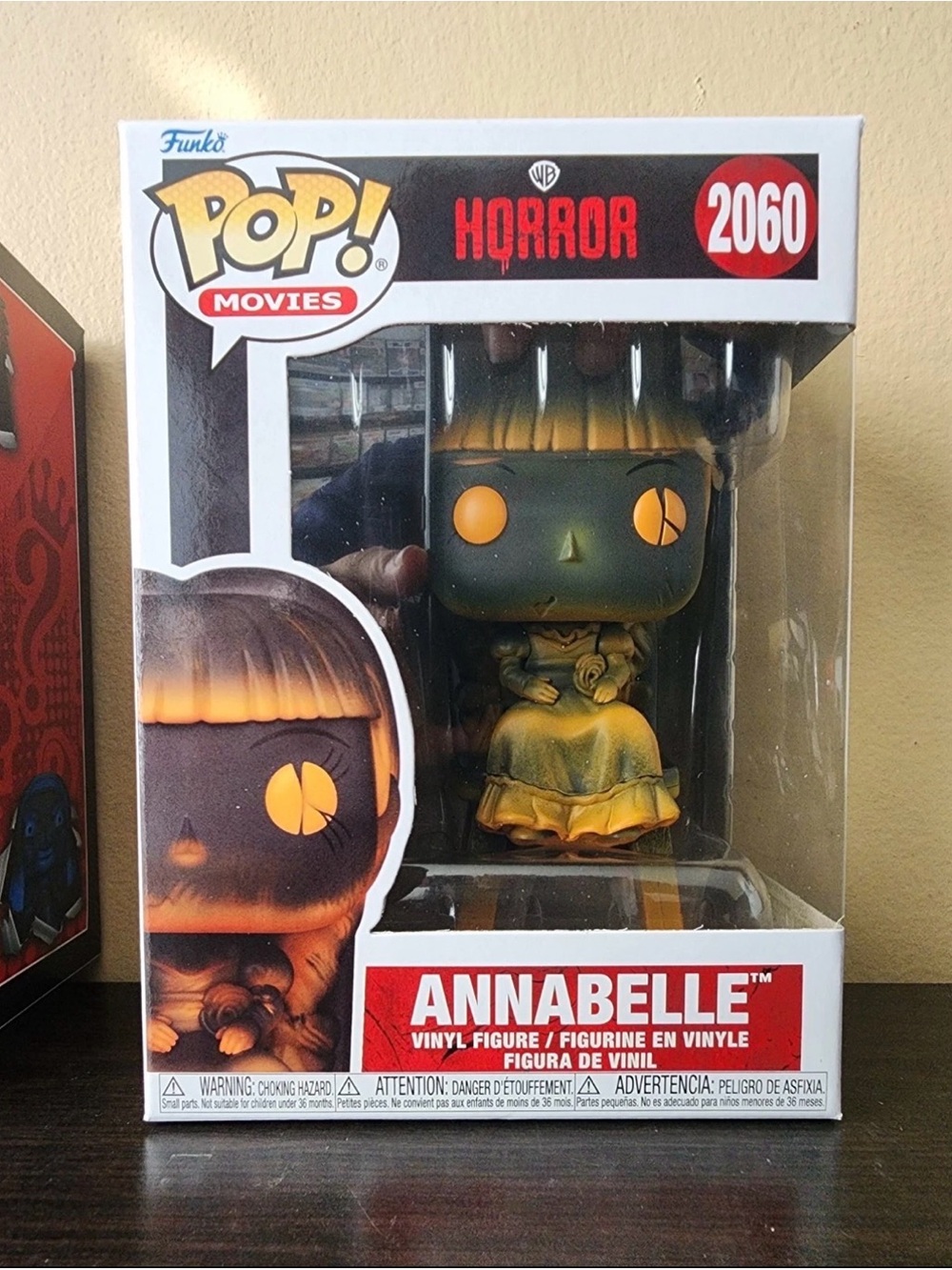 Funko POP! Movies Annabelle Vinyl Figure - Yellow & Black